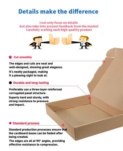 Caja de Cartón Corrugado Rígido Plegable OEM para Envíos, Embalaje para Productos de Cuidado de la Piel y Belleza, Logística de Comercio Electrónico - Product Image 5
