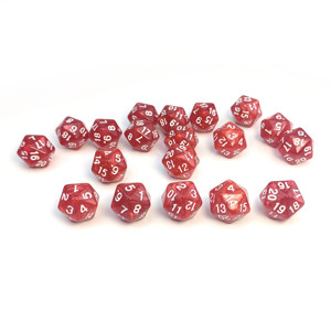 Contador de Vida de 20 Caras, Dados Digitales de Secuencia de Cuenta Regresiva D20 para Juegos de Cartas y Juegos de Mesa - Product Image 2