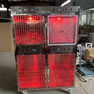 Jaula Apilable de Acero Inoxidable 304 de Alta Resistencia para Perros y Gatos, Jaula Duradera para Clínica Veterinaria, Guardería y Refugio para Animales - Product Image 1