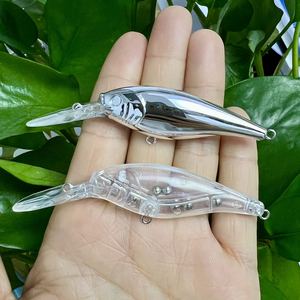 Scintillement Shad Hardbait 5cm 5g Flicker <span class=keywords><strong>Action</strong></span> Lent Flottant Senuelos De Pesca Leurres De Pêche D'eau Salée Minnow Appâts De Poisson Non Peints - Product Image 2