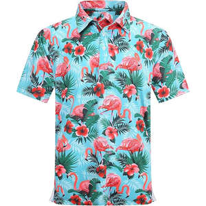 เสื้อโปโลมีกระดุม4เม็ดแห้งเร็วเสื้อโปโลพิมพ์ลายซับลิเมชัน2025สำหรับผู้ชาย - Product Image 2