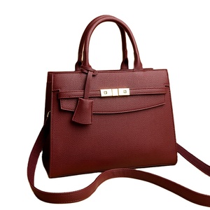 Sacs à bandoulière pour femmes, sacs messager de bureau, sacs à main en <span class=keywords><strong>cuir</strong></span> PU de luxe de marque originale, vente en gros, logo personnalisé - Product Image 3