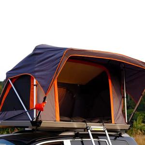 خيمة سقف السيارة القابلة للطي للتخييم في الهواء الطلق، تتسع لشخصين إلى ثلاثة أشخاص، مقاومة للماء، ذات عمود هيدروليكي تلقائي، مصنوعة من قماش أكسفورد - Product Image 3