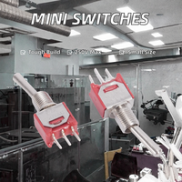 Interrupteurs à bascule CNLEDA SMTS-102A1 Mini 250V 1.5A On-On 5mm 3 broches 2 positions SPDT pour équipements électriques