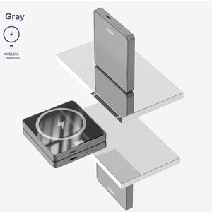 Prix d'usine Mini PowerBank grande capacité 10000mah 15W multifonctionnel avec logo personnalisé, Power Bank sans fil - Product Image 5