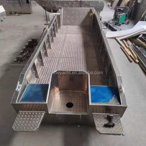 Bote de Trabajo de Aluminio con Defensa de Proa para Remolcar Grandes Buques con Fondo Plano - Product Image 5