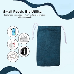Custom Microfiber Soft Drawstring Eyeglasses Pouch & Cloth Recyclable Sunglasses <b>Cases</b> Logo Printing <b>for</b> Jewelry <b>Glasses</b> Storage - Product Image 4