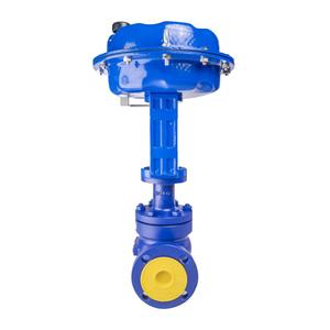 Válvula de Control de Diafragma de Agua 4-20mA, Válvulas de Control Neumáticas de Alta Resistencia Blue Dresser - Product Image 2