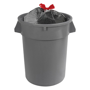 20% Bài Người Tiêu Dùng Tái Chế Nội Dung Đa Năng Nhựa Màu Đen Túi Rác 30 Gallon 1.1mil 50 Đếm Dây Kéo Thùng Rác Túi - Product Image 4