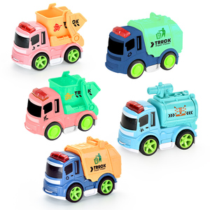 Vente en gros de mini voitures miniatures moulées sous pression, camions de <span class=keywords><strong>garage</strong></span> à friction, véhicules jouets pour enfants - Product Image 1