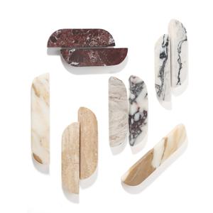 Maxery Natuurlijke Marmer/Travertijn Kast Trekt Met Verschillende Aangepaste Materiaal & Kleur Handgrepen Voor Lades & Kasten - Product Image 1