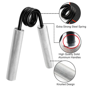 Empuñadura personalizada en forma de <span class=keywords><strong>A</strong></span>, mango de aleación de aluminio, entrenador, entrenamiento de antebrazo, fortalecedor de agarre - Product Image 5