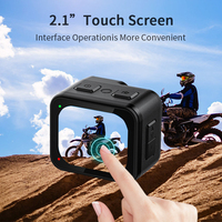 Mini Cámara Deportiva de Acción 21M Impermeable B08PRO 5K Ultra HD 4K 1080P con Pantalla Completa de 2.1", EIS, WIFI, Gran Angular de 170° y Sensor IMX386