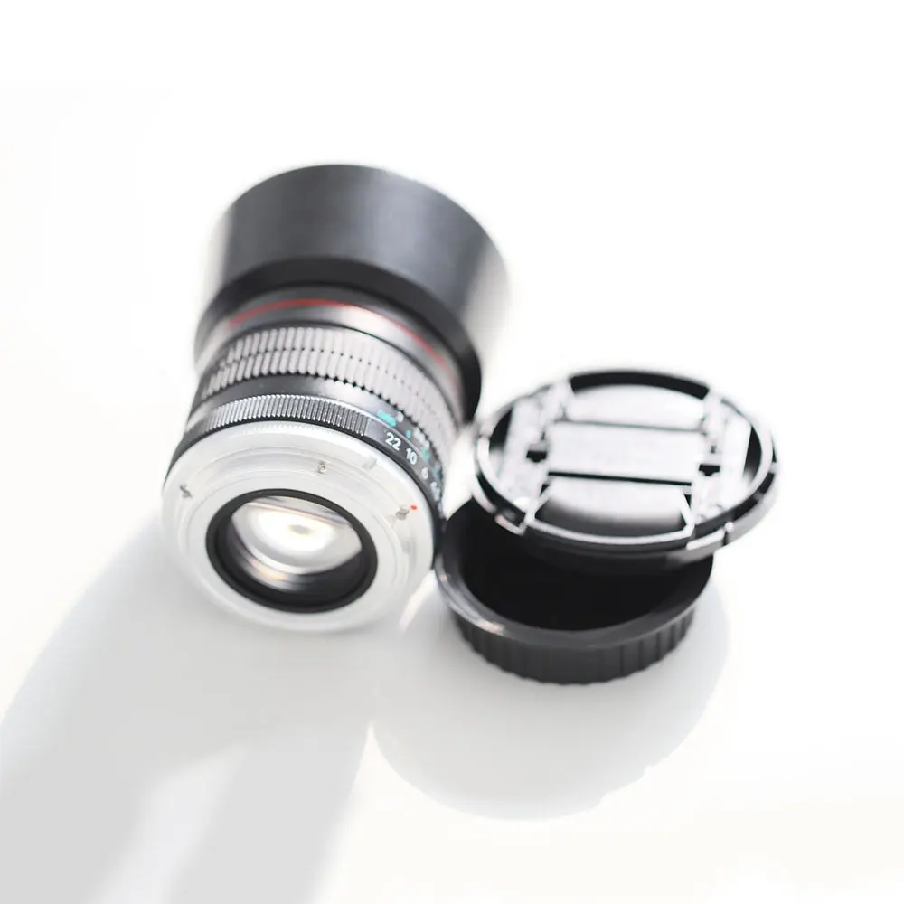 Usine offre directe mise au point fixe caméra lentille 85mm f1.8-22 portrait caméra lentille