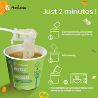 Nouilles de konjac végétaliennes sans gluten Goût de miso Faible en calories Faible en gras Tasse instantanée Nouilles de konjac pour régime Keto