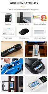 Batería Alcalina LR03 de 1.5V AAA en Buen Estado para Controles Remotos de <span class=keywords><strong>Radioss</strong></span>, Electrónica de Consumo y Herramientas Eléctricas - Garantía de 10 Años - Product Image 4