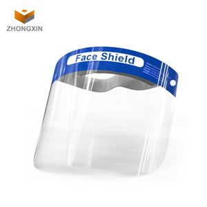 Venta caliente de plástico ajustable HD claro transparente cara escudo <span class=keywords><strong>anti</strong></span> niebla de plástico cara máscara con ojo escudo - Product Image 2
