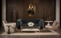 Canapé au design unique Offre Spéciale Sassanid OEM Ensemble de salon de luxe sur commande Canapé Edie