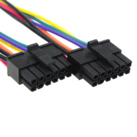 Arnés de Cableado Personalizado Molex 43030 de 12 Pines, Conector de Cable a Cable