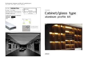 Silver Black Lot LED alumínio perfil <span class=keywords><strong>U</strong></span>/V/W forma 5050 2835 3528 LED Strip Bar canal branco/preto liga de alumínio - Product Image 3