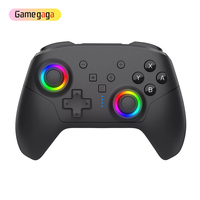 Manette sans fil RGB X HS-SW2503 avec batterie 600 mAh, vibration réglable sur 4 niveaux, fonction Turbo et programmation de macros