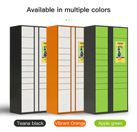 Casier à colis intelligent durable de haute qualité, accès 24h/24 et 7j/7, armoire de livraison électronique pour appartements et collectivités