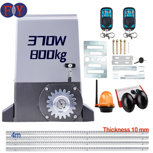 Kit Moteur de <span class=keywords><strong>Portail</strong></span> <span class=keywords><strong>Coulissant</strong></span> 370W 220V 800kg <span class=keywords><strong>4m</strong></span> Design Moderne avec Fin de Course à Ressort et Contrôle WiFi Tuya - Promotion Exceptionnelle - Product Image 1