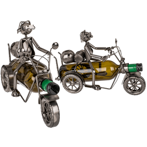 Portabotellas de metal, Motorbiker, - Product Image 1