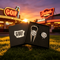 Coffret de marqueurs de golf multifonctionnels personnalisés, mignons et uniques, pour promotion, fournisseurs chinois