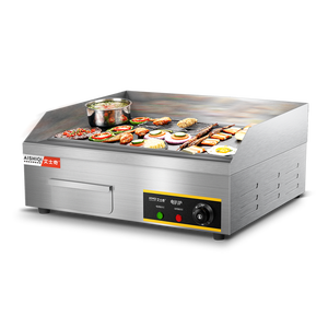 Equipement de cuisine professionnelle Plaque de cuisson électrique Acier inoxydable Chromage <span class=keywords><strong>Plancha</strong></span> à vendre - Product Image 1