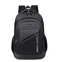 Sac à dos d'affaires transfrontalier pour hommes, étudiants universitaires, voyage, grande capacité, sacoche pour ordinateur, léger, résistant à l'eau