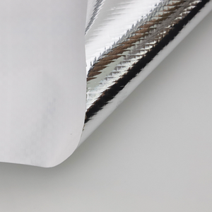 Tamaños personalizados papel de aluminio/PET metalizado laminado <span class=keywords><strong>EPE</strong></span> espuma reforzada tela tejida para aislamiento térmico forro de bolsa - Product Image 6