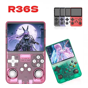 Console <span class=keywords><strong>de</strong></span> jeu portable rétro FORYOBUD R36S, plus <span class=keywords><strong>de</strong></span> 20000 jeux, écran 3,5 pouces 640x480, lecteur <span class=keywords><strong>de</strong></span> jeux Wi-Fi, cadeau pour enfants et garçons, système Linux - Product Image 1