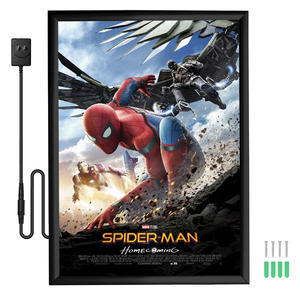 Cadre lumineux personnalisé pour <span class=keywords><strong>affiche</strong></span> de cinéma, ultra-fin, facile à installer, panneau publicitaire lumineux remplaçable - Product Image 2