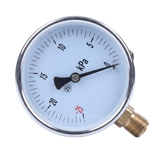 Manomètre hydraulique de haute qualité à double affichage avec raccordement inférieur en laiton - Product Image 3