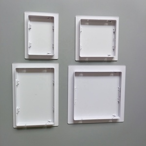 Fengze Hotel kantor dinding fleksibel Ceilling HAVC pipa udara pipa inspeksi Hatch putih Drywall plastik Panel akses pintu - Product Image 6