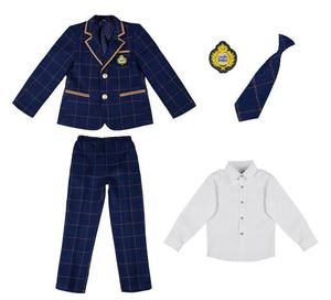 Tendencias <span class=keywords><strong>de</strong></span> moda Cosplay Uniorm Set Estilo británico Uniformes <span class=keywords><strong>de</strong></span> escuela primaria Uniforme <span class=keywords><strong>de</strong></span> clase A cuadros Uniformes <span class=keywords><strong>de</strong></span> jardín <span class=keywords><strong>de</strong></span> infantes <span class=keywords><strong>de</strong></span> tres piezas - Product Image 3