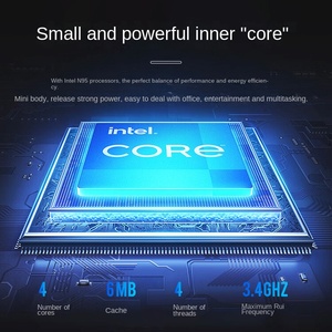 Ps2500027 mini điều khiển công nghiệp máy chủ N95 văn phòng ưa thích xử lý tập tin Quad core 8GB SSD nhỏ gọn máy tính xách tay mới - Product Image 2