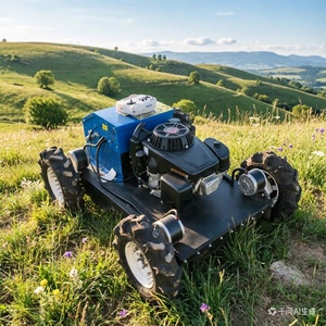 เครื่องตัดหญ้าอัตโนมัติอัจฉริยะแบบขับเคลื่อนด้วยน้ำมันเบนซิน สูบเดียว ควบคุม<span class=keywords><strong>ระยะ</strong></span><span class=keywords><strong>ไกล</strong></span> หมุนรอบตัวเองได้ พร้อมระบบนำทาง <span class=keywords><strong>GPS</strong></span> - Product Image 4