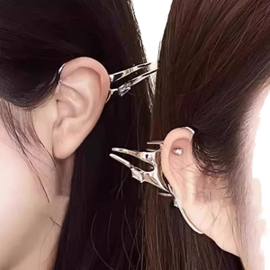 Accesorio para el cabello estilo elfo 2023, diseño único, pendientes no perforados para <span class=keywords><strong>niñas</strong></span> a <span class=keywords><strong>la</strong></span> moda, puños <span class=keywords><strong>de</strong></span> aleación <span class=keywords><strong>de</strong></span> lujo ligeros, aspecto facial - Product Image 6