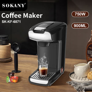 Premium marka Sokany yeni amerikan kapsül makinesi 2 1 çok fonksiyonlu yüksek verimlilik 900ml su depolama kahve makinesi - Product Image 4