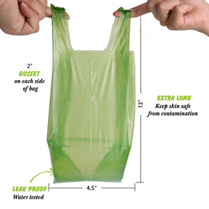 Bolsa para excrementos de perro de seda biodegradable de 1.5 oz, para recoger excrementos de mascotas - Product Image 4