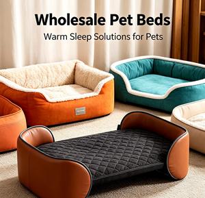 Cama Portátil Tipo Domo para Mascotas con Asa de Transporte, Cueva Cálida para Uso en Interiores y Viajes - Product Image 1