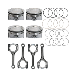 Kit de pistons neuf pour Kia Rio 1.6L DOHC 2010-2017 et Hyundai Accent Veloster 2012-2016, pour moteur G4FD - 23041-2B600 - Product Image 1