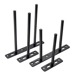 Concealed Bracket For <b>Wall</b> <b>Shelves</b> Iron Metal <b>Shelf</b> Support Hidden Mounting Hardware Modern Simple Design Durable - Product Image 4