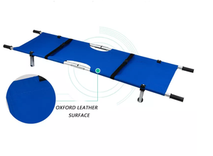 Camilla plegable de aluminio del fabricante de los dos, camilla plegable de rescate contra incendios - Product Image 6
