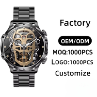 Reloj Inteligente para Hombre 2026, 1.85 Pulgadas, Linterna, Batería de 700 mAh, Monitor de Salud, Relojes Inteligentes Personalizados, Directo de Fábrica