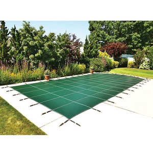 Bâche de piscine rectangulaire en PP pour piscine extérieure, couverture de sécurité hivernale pour piscine - Product Image 5