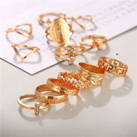 Lot de Bagues pour Femmes, 34 Styles, Bijoux Fantaisie Vintage Bohème, Vente en Gros