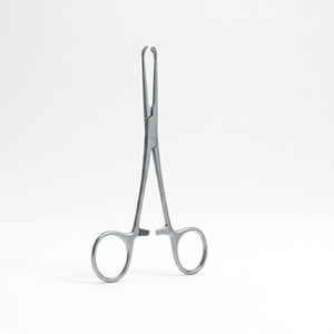 Pince à tissus IAA Allis pour bébé, en acier inoxydable, 15 cm, 4x5T, instrument chirurgical manuel pour la chirurgie générale, ISO13485 - Product Image 1